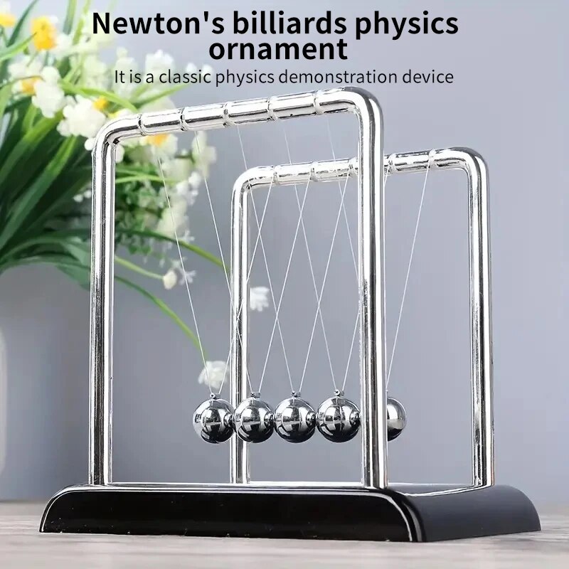Newton Cradle Large - Newton's Cradle Balance Steel Ball Motion