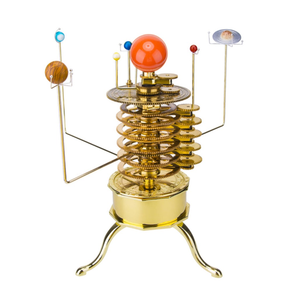 Solar System Orrery - 200Pcs DIY 3D Metal Orrery Solar