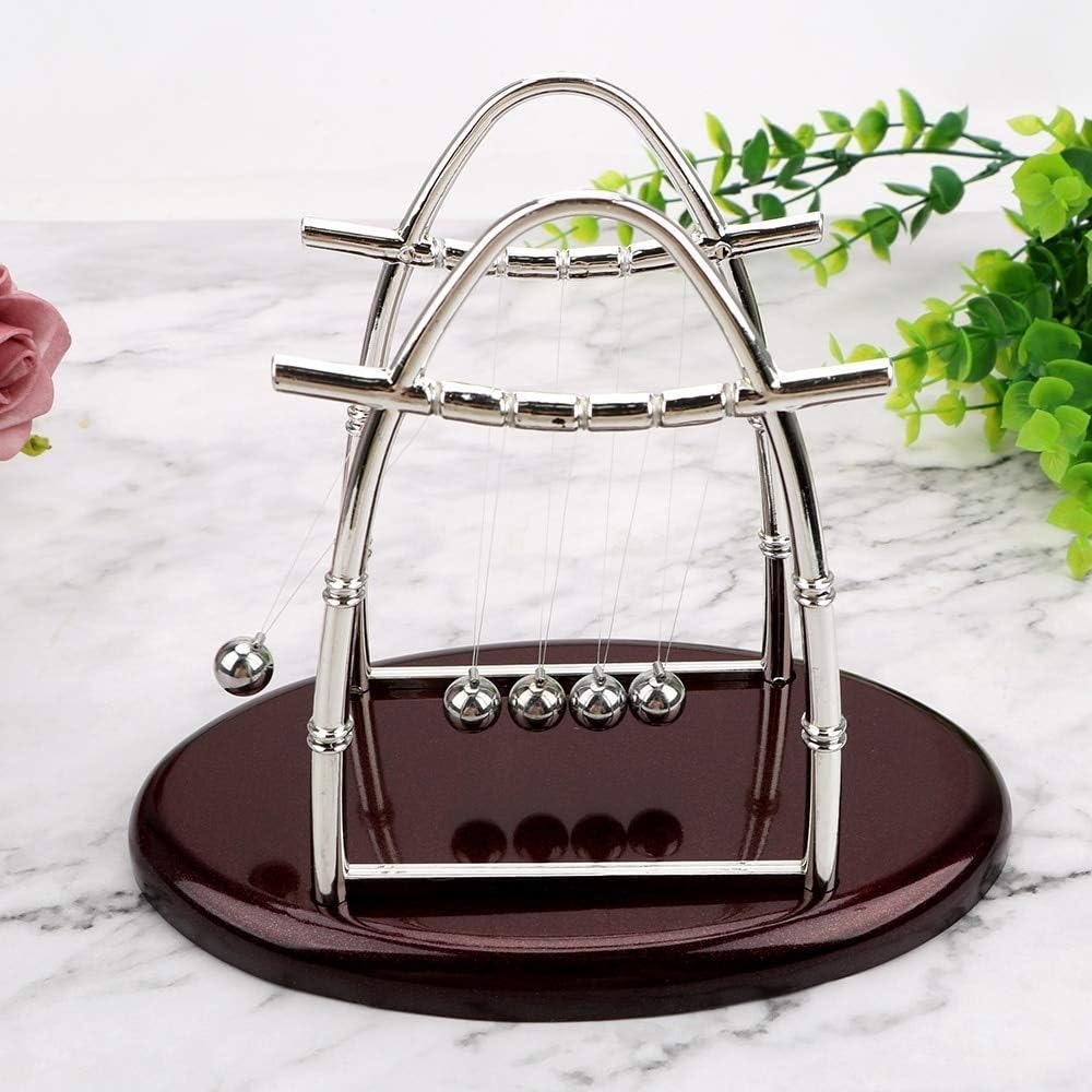 Newton Cradle Large - Newton Cradle Balance Steel Balls Perpetual