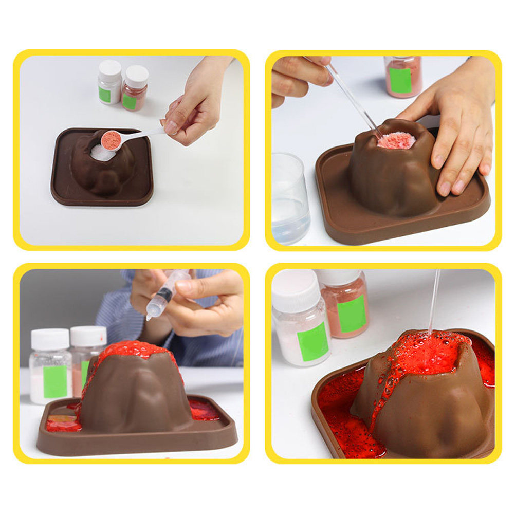 10Pcs Volcano Mold Erupting Vo - đánh giá và giá Volcano Kit Eruption
