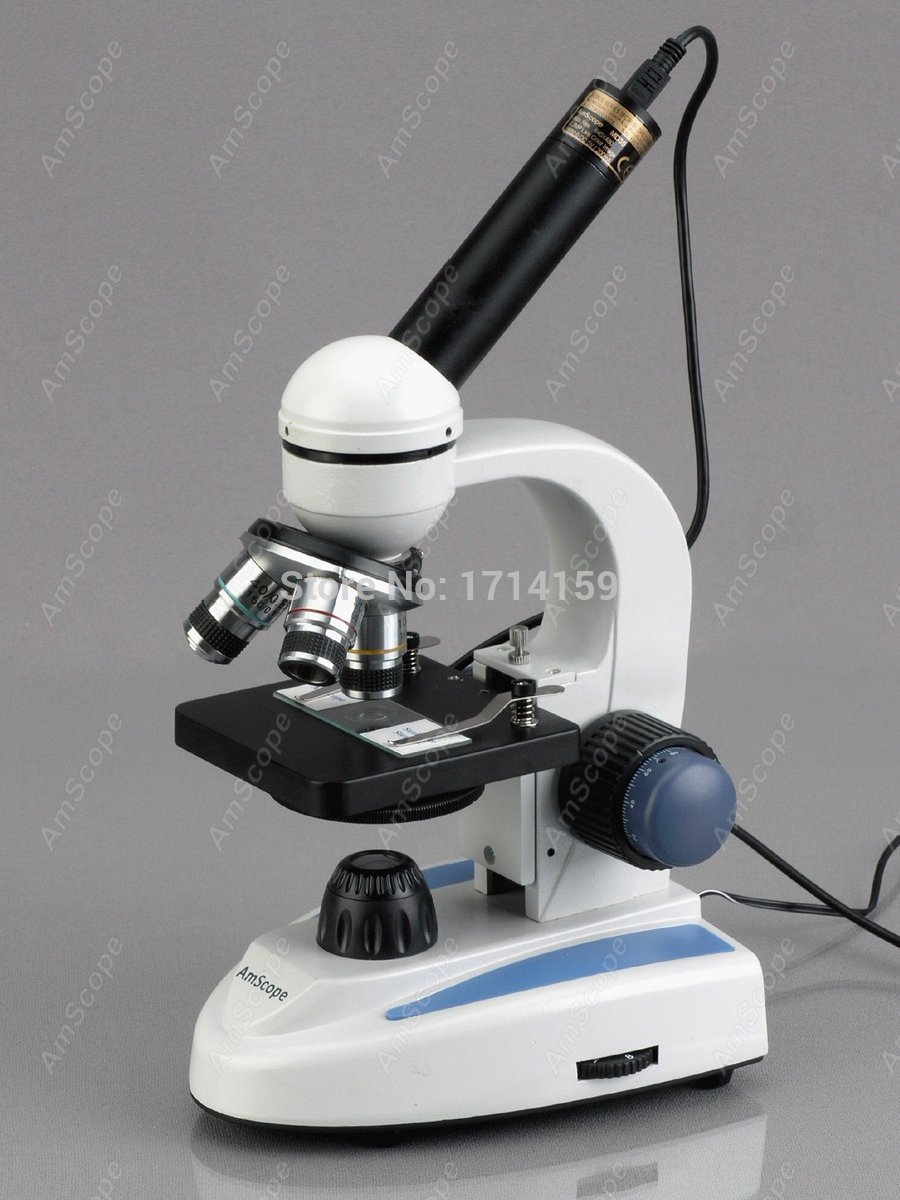 AmScope M158 Series 360-Degree - đánh giá và giá Amscope Microscope Compound 40X-1000X