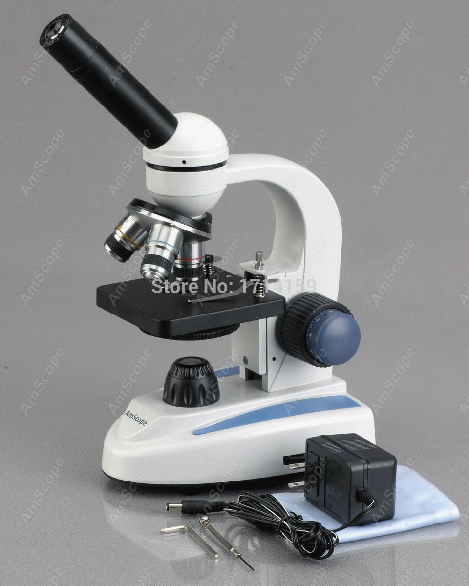 AmScope M158 Series 360-Degree - đánh giá và giá Amscope Microscope Compound 40X-1000X