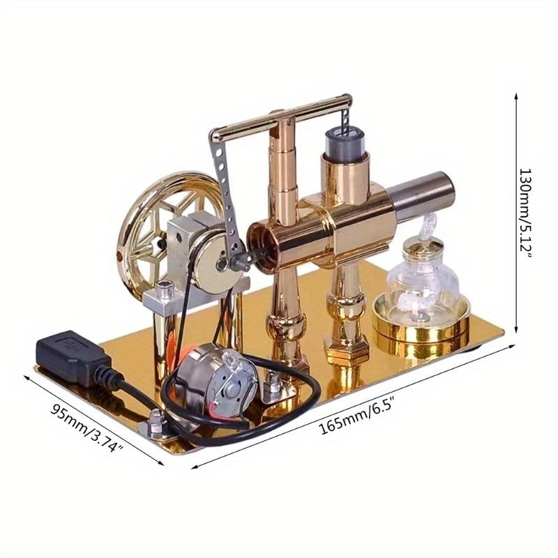 Air Single Cylinder Stirling E - đánh giá và giá Science And Invention