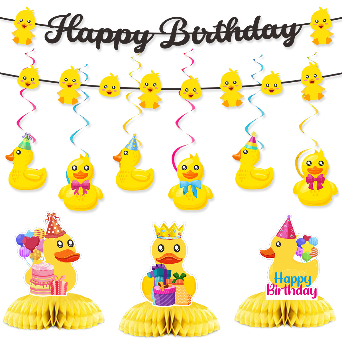 Cute Swim Duck Theme Happy Bir - đánh giá và giá Science Of Happiness