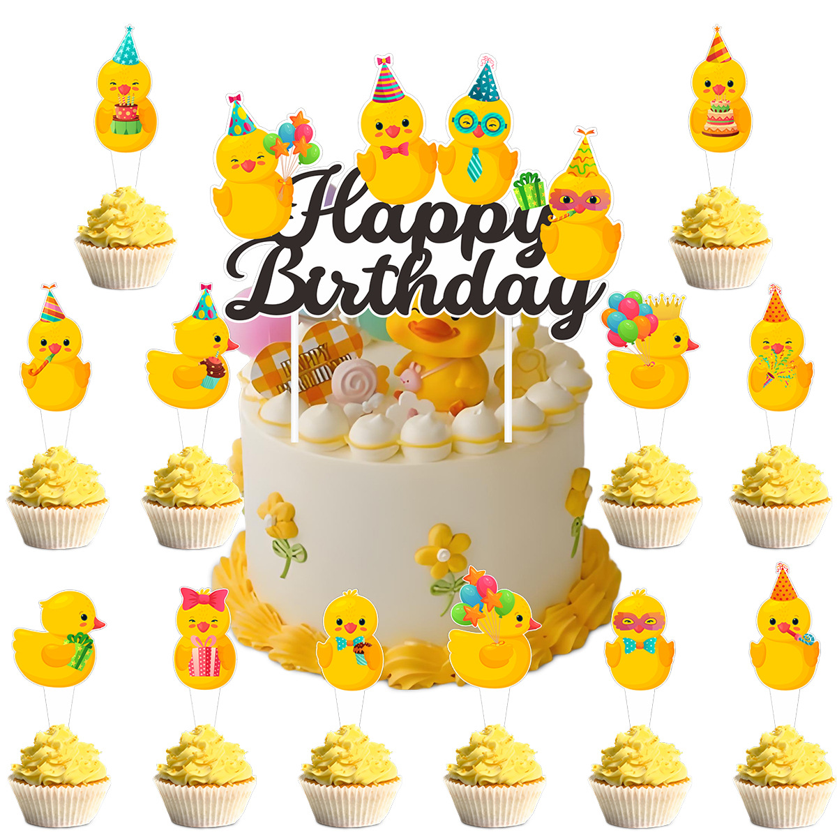 Cute Swim Duck Theme Happy Bir - đánh giá và giá Science Of Happiness