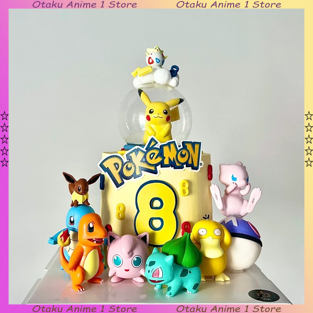 13PCS/SET Pikachu Cake Topper  - đánh giá và giá Science Of Happiness