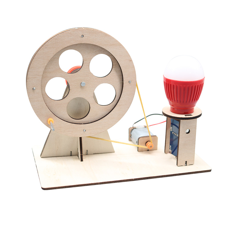 Mini DIY Hand Crank Generator  - đánh giá và giá Science Project Kit