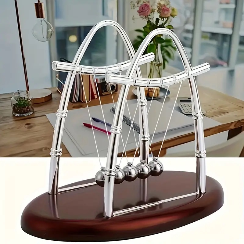 Newton Cradle Balance Steel Ba - đánh giá và giá Newton Cradle Large