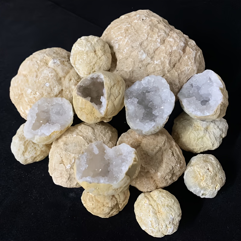 10/20pcs Natural Quartz Geode  - đánh giá và giá Geode Crystal Break