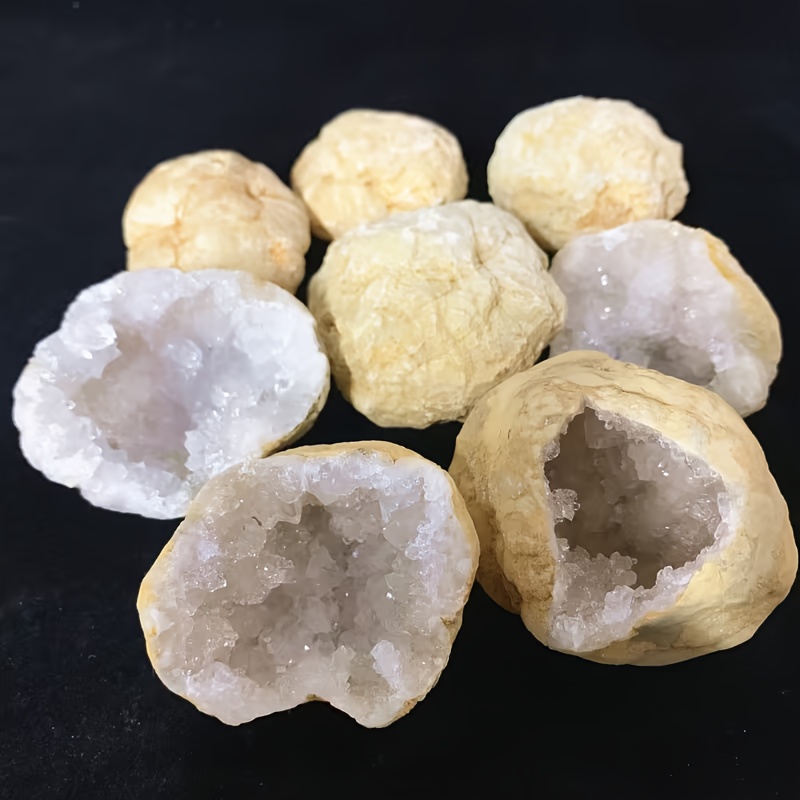10/20pcs Natural Quartz Geode  - đánh giá và giá Geode Crystal Break