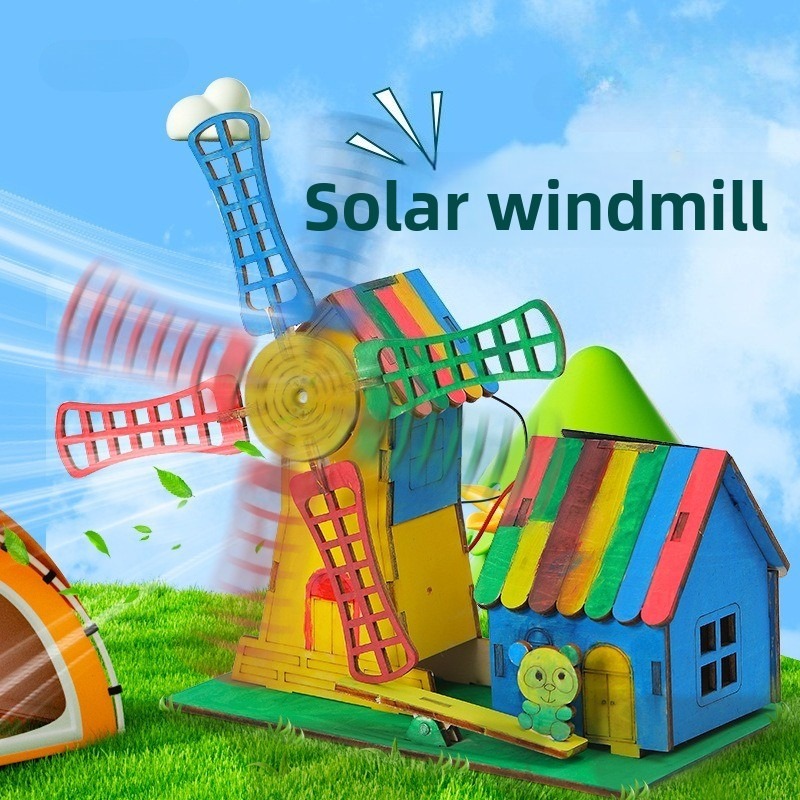 Solar windmill houses, childre - đánh giá và giá Science Max