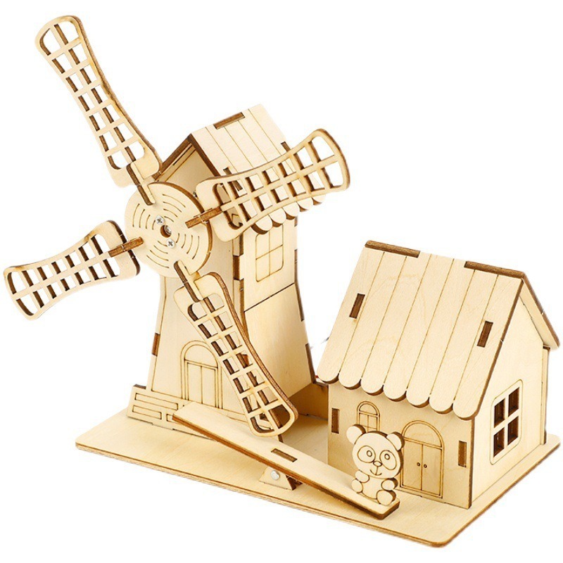 Solar windmill houses, childre - đánh giá và giá Science Max