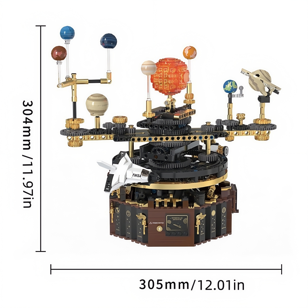 STEM Electric Rotating Univers - đánh giá và giá Solar System Orrery
