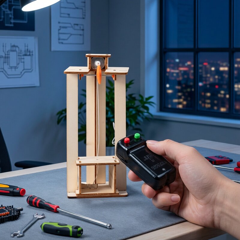 DIY Electric Elevator Lift Mod - đánh giá và giá Science Max