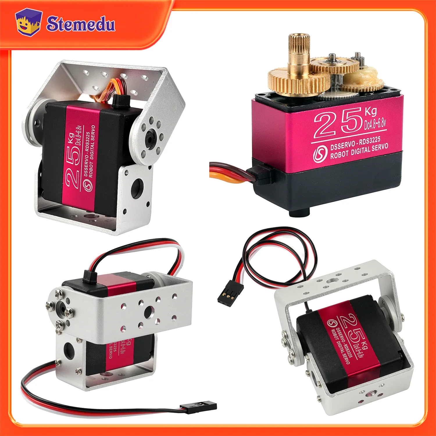 25KG Robot Digital Servo High  - đánh giá và giá Robot Arm Motor
