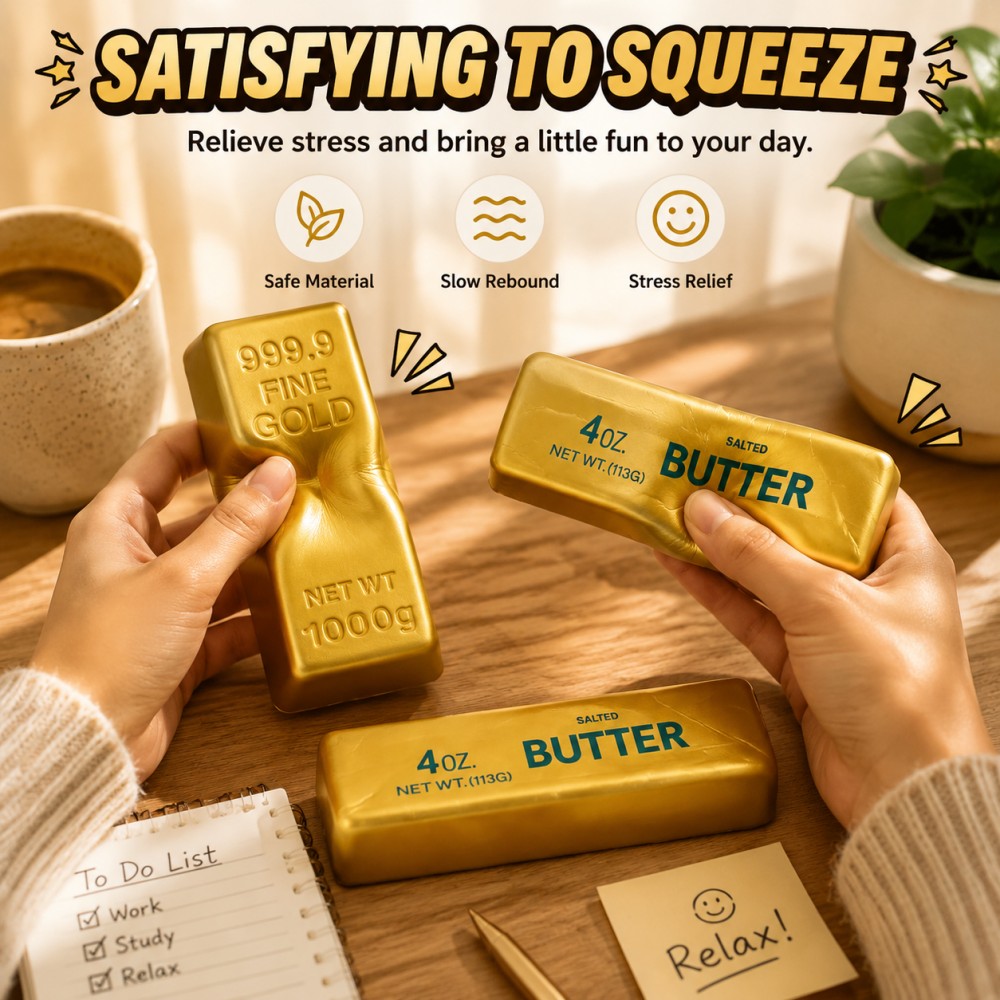 New Gold Butter Stick Fidget T - đánh giá và giá Crystal Growing Kit