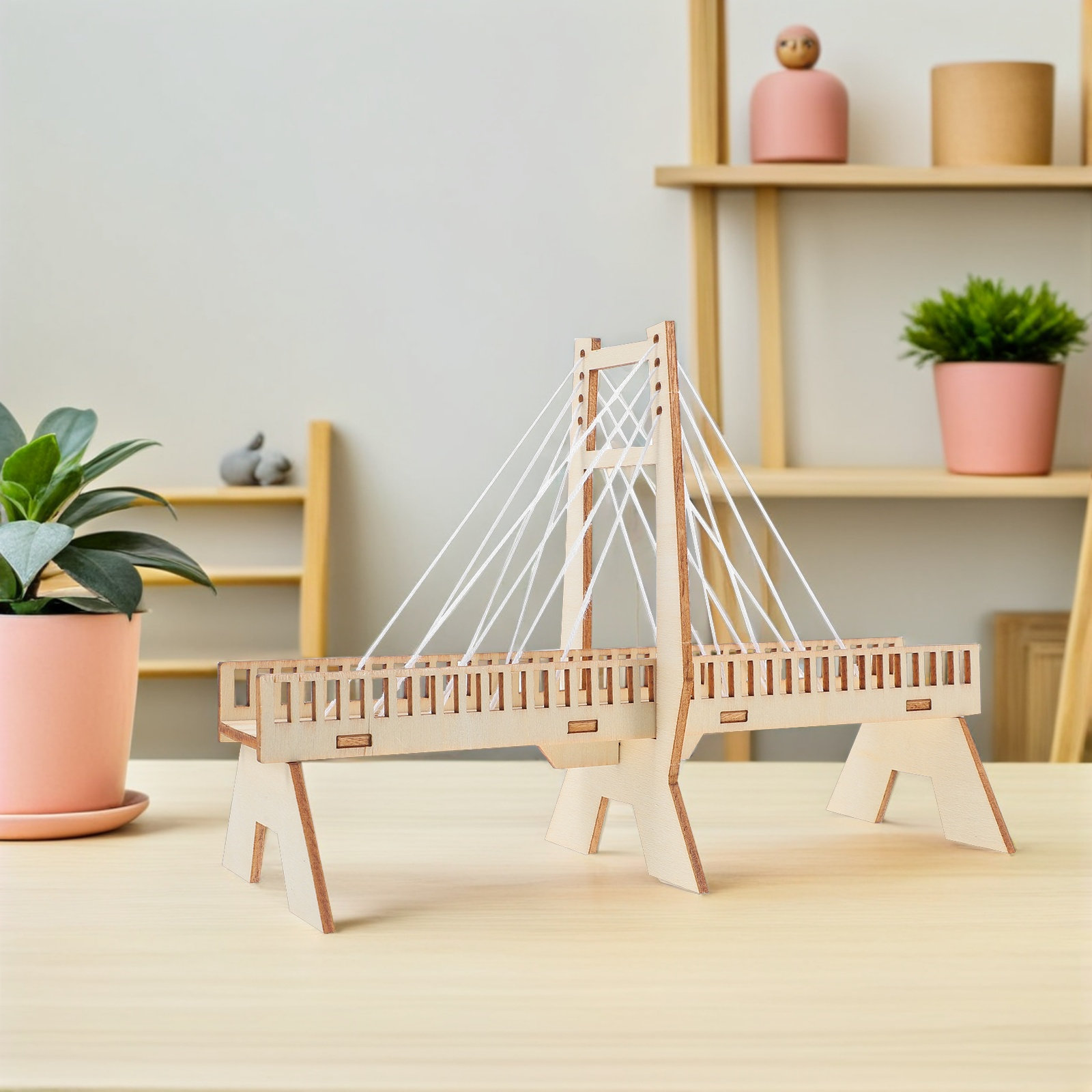 6Sets Handmade Cable-Stayed Br - đánh giá và giá Science Project Physics