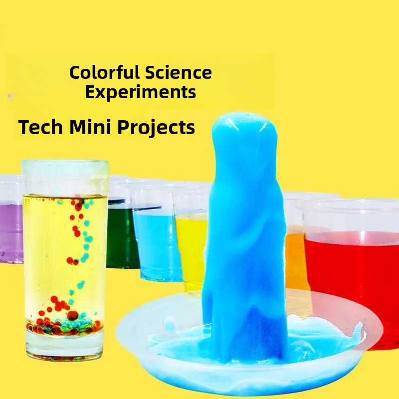 Rainbow Science Experiment Kit - đánh giá và giá Volcano Kit Eruption