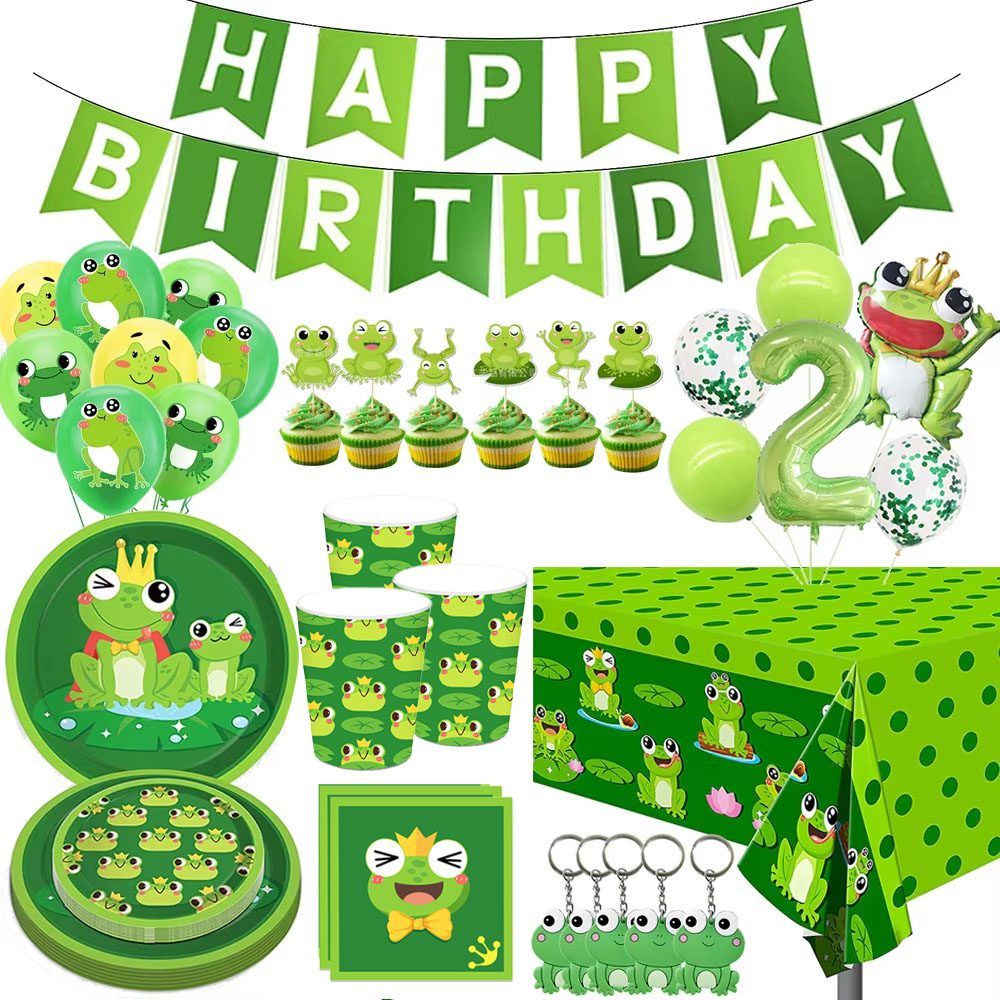 Frog Birthday Party Decoration - đánh giá và giá Science Of Happiness